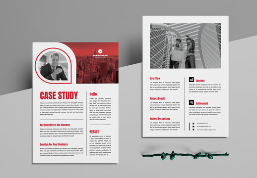 Case Study Template Layout