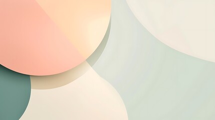 A minimalist and trendy background with pastel color