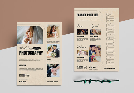 Flyer Hotel For Wedding