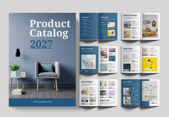 Product Catalog Layout - obrazy, fototapety, plakaty