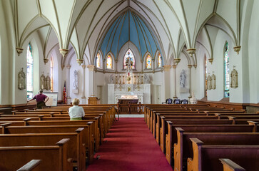 Fototapeta na wymiar Historic Church, Harpers Ferry National Historical Park
