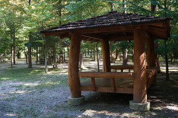 gazebo in the park