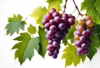 grapes on vine