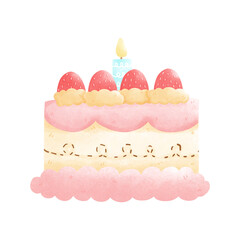 cake with candle