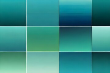 A serene blue and green gradient backgrounds with a single focal point, perfect for adding unobtrusive depth and texture to any design Generative AI