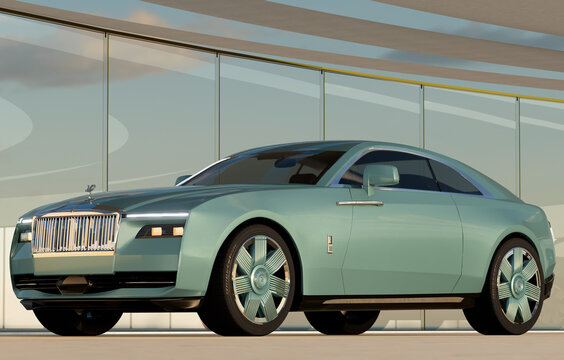 Rolls-Royce Spectre.The first electric car from RollS Royce.