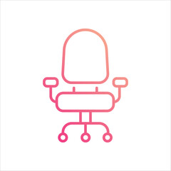 Chair  icon editable stock vector stock