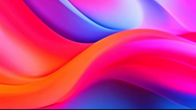 Swirling abstract background with flowing waves