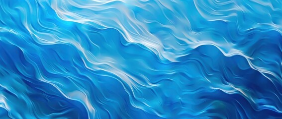Serene Aquamarine Ripples - The Essence of Purity Generative AI