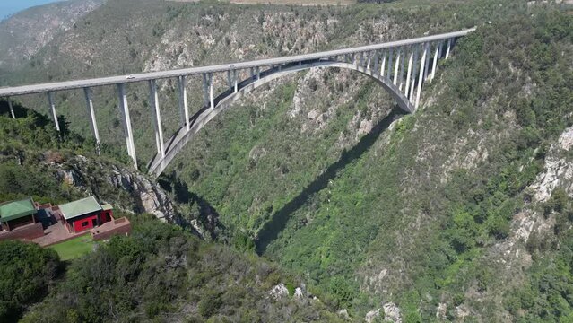 The Bloukrans bridge in the eastern cape, south africa