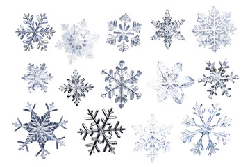 Blue snowflake designs in a seamless pattern  perfectly capture the beauty of winter