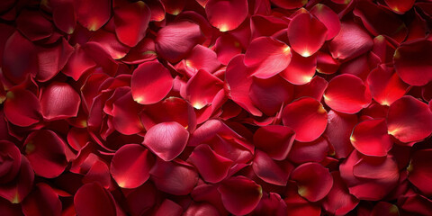 red rose on dark background, banner