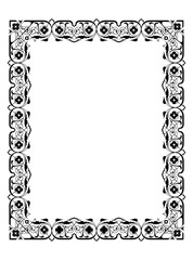 colorful borders  illustrator  