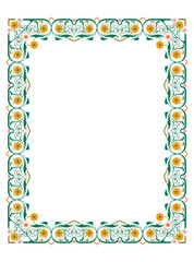 colorful borders  illustrator  