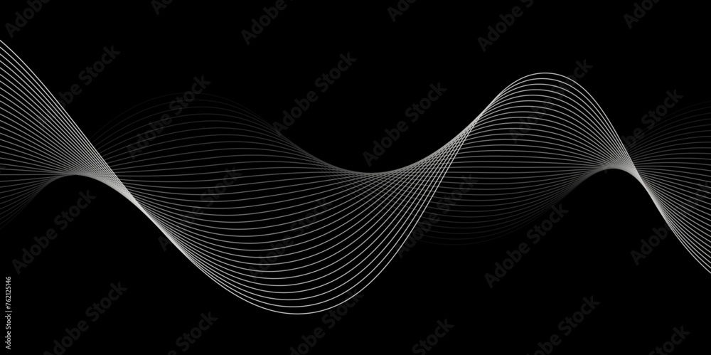 Wall mural abstract background with a glowing abstract waves,wave lines pattern abstract background,abstract bl
