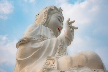 Wat Hyua pla kang is the most famous landmark, Chiang Rai, Thailand - obrazy, fototapety, plakaty