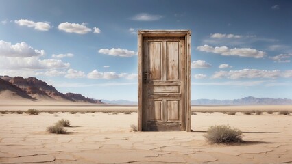 door in the desert