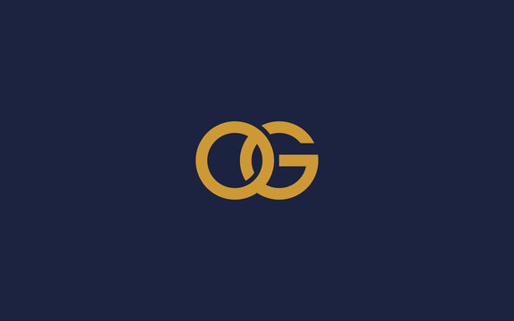 letter og with infinity logo icon design vector design template inspiration