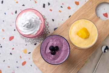 Cafe, coffee, macaron, ade, cheese, ham, panini, sweet potato, croque monsieur, grapefruit,...