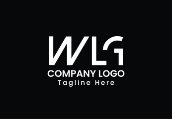 letter wlg logo, letter wlc logo, logomark