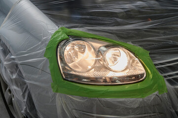 View of the new Headlights just change in the garage