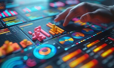 Enhanced Business Reporting, Dynamic 3D Visualization for Comprehensive Financial Insights