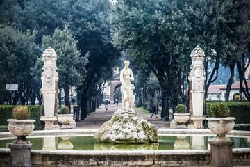 Fototapeta na wymiar Galleria Borghese, Rome, Italy