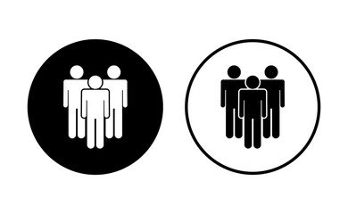 People icon set. person icon vector. User Icon vector. team symbols