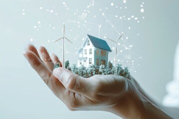 Optimizing Home Efficiency: The Crucial Role of Smart Sensors and Predictive Maintenance in Modern Homes - obrazy, fototapety, plakaty