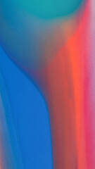 Abstract Fluid Acrylic Painting. Liquid background. Duotone compositions with gradient flow shape.