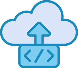 Cloud Deployment Vector Icon