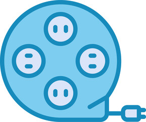 Extension Cord Vector Icon