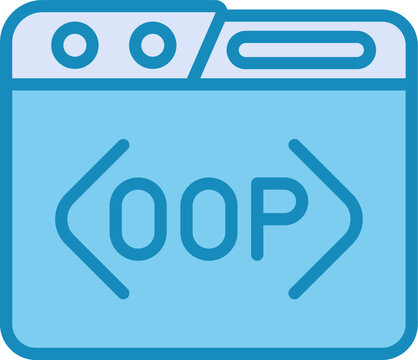 OOP Vector Icon