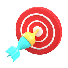 3D Target Icon - 762164154