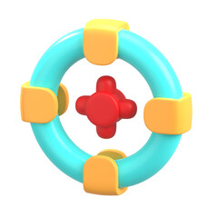 3D Target Icon - 762164337