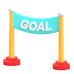 3D Goal Icon - 762164765
