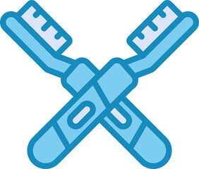Electric Toothbrush Vector Icon