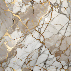 Marble with shiny beige and golden lines. Background from marble stone texture for design. For design art work.
