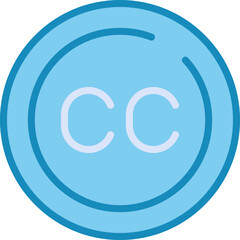 Subtitles Circle Vector Icon