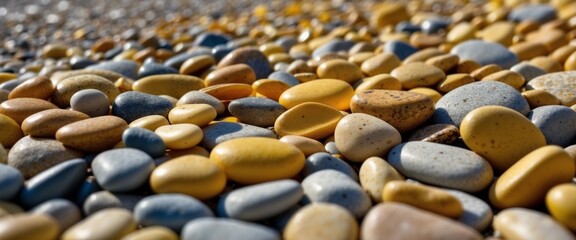 Pure yellow stone and gravel background with high quality photos.