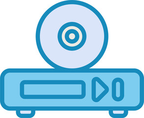 DVD Drive Vector Icon
