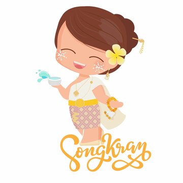 Songkran Festival ,Thai New Year, Festive, Celebration