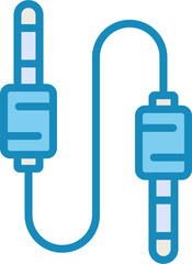 Audio Cable Vector Icon