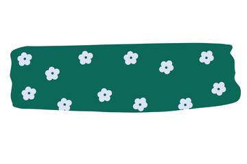 Hand drawn cute tape icon