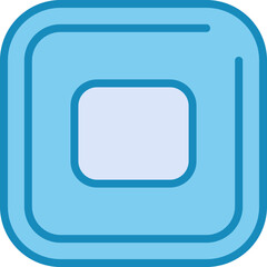 Stop Square Vector Icon