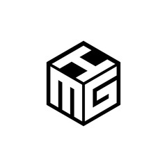 MGI letter logo design with white background in illustrator. Vector logo, calligraphy designs for logo, Poster, Invitation, etc.