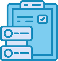 Fototapeta premium Data Vector Icon