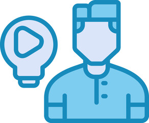 Obraz premium Knowledge Vector Icon