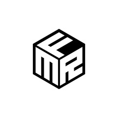 MRF letter logo design with white background in illustrator. Vector logo, calligraphy designs for logo, Poster, Invitation, etc.