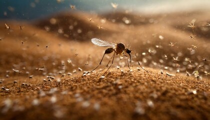 Exodus: The Plague of Mosquitoes (Gnats) - God's Third Plague on Egypt. Bible. 